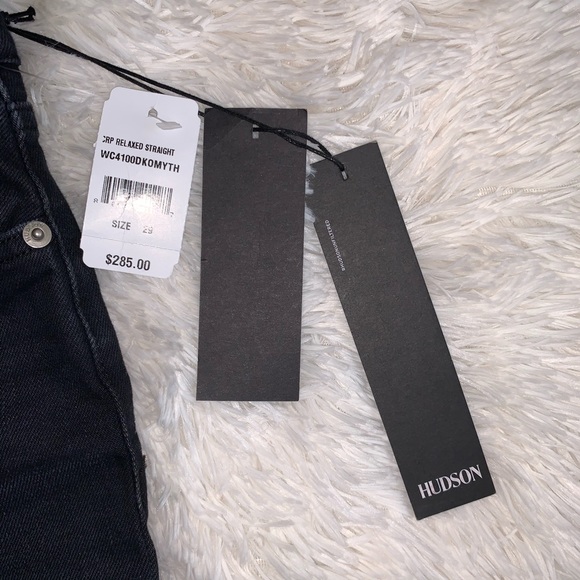 HUDSON Jeans Riley Crop Relaxed Star Grommet Sz 29 - Picture 12 of 12